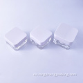 Frascos de crema blanca brillante recipientes vacíos para envases para el cuidado de la piel 50g